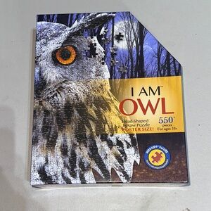 “I Am Owl” 550-Piece Jigsaw Puzzle